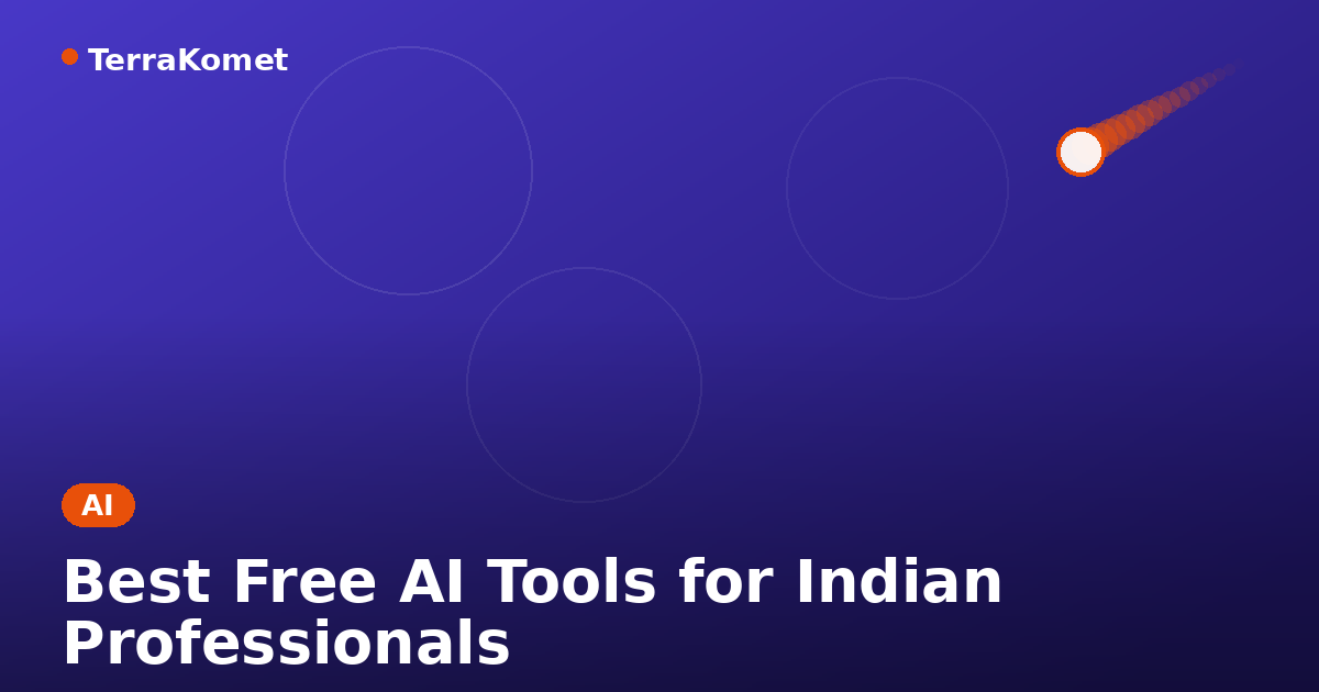 Best Free AI Tools for Indian Professionals